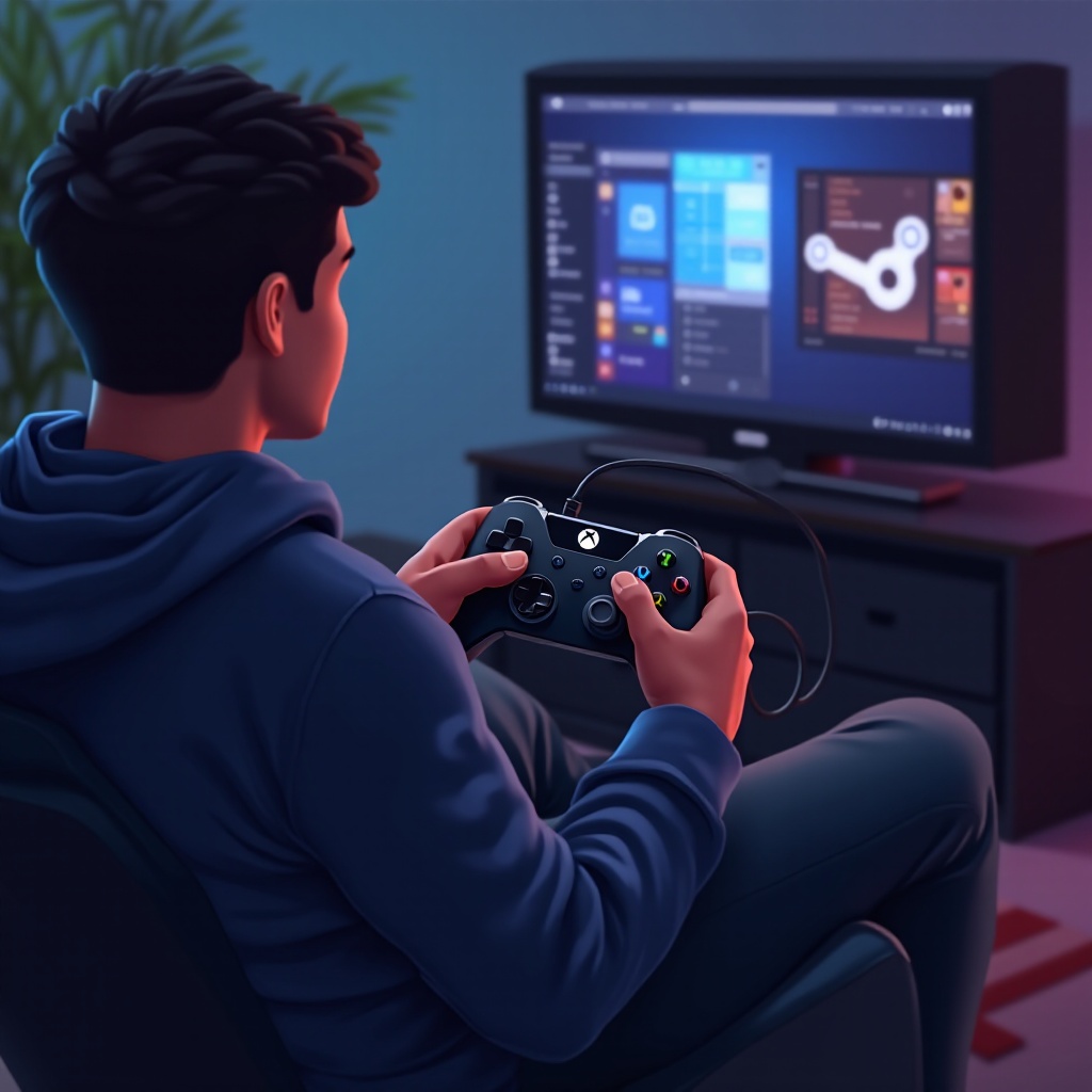 Xbox コントローラーを Steam に接続する方法
