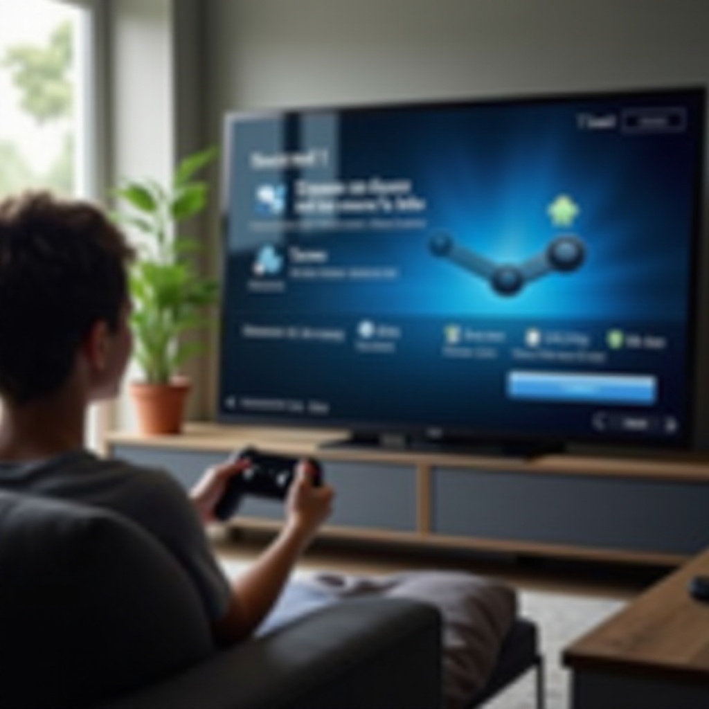 كيفية الخروج من وضع الصورة الكبيرة لستيم على وحدة تحكم الألعاب الخاصة بك