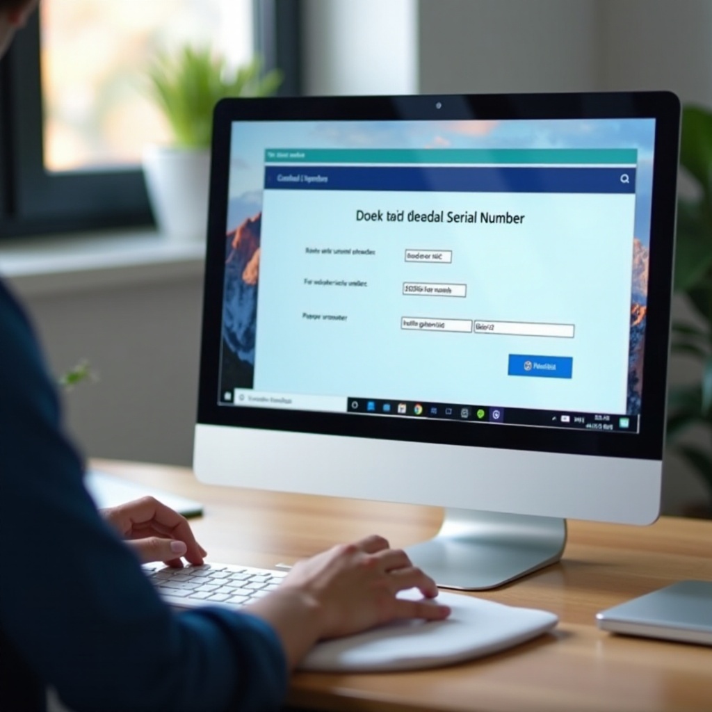 Số sê-ri máy tính để bàn Windows 11 của tôi ở đâu