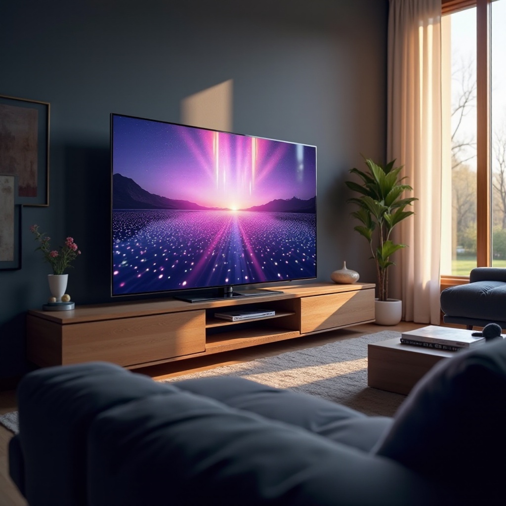 إتقان إعدادات وضوح الصورة في تلفزيون سامسونج