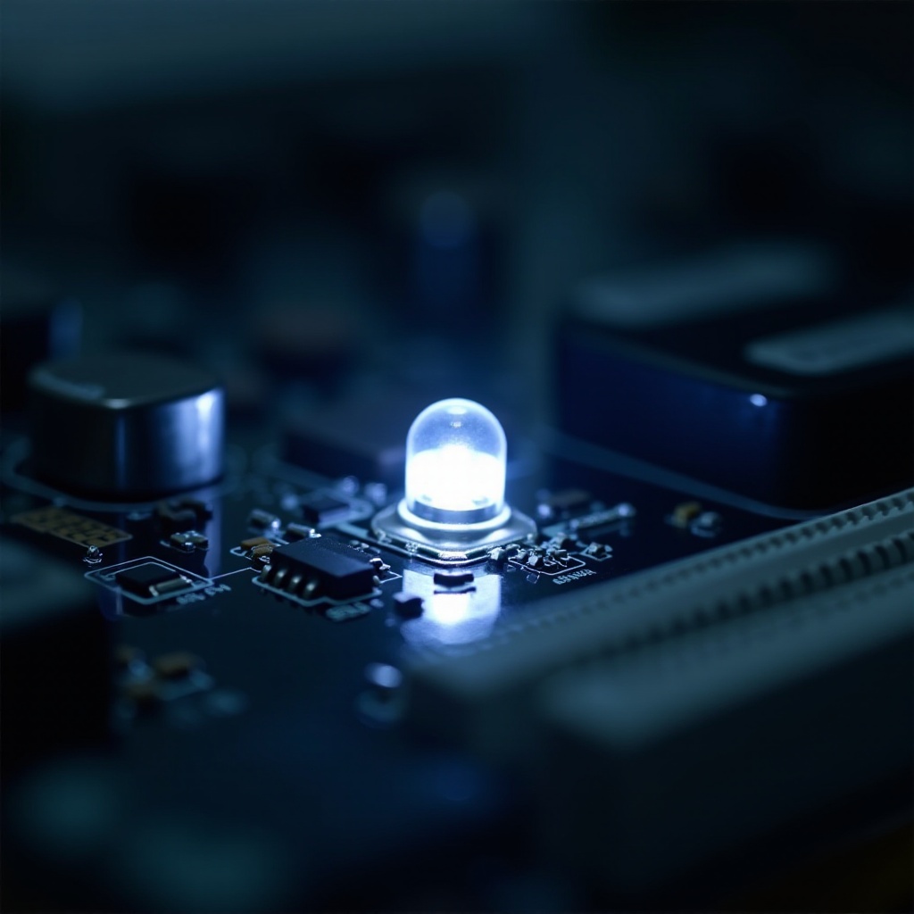 マザーボードのホワイトライトの解決：原因と対策