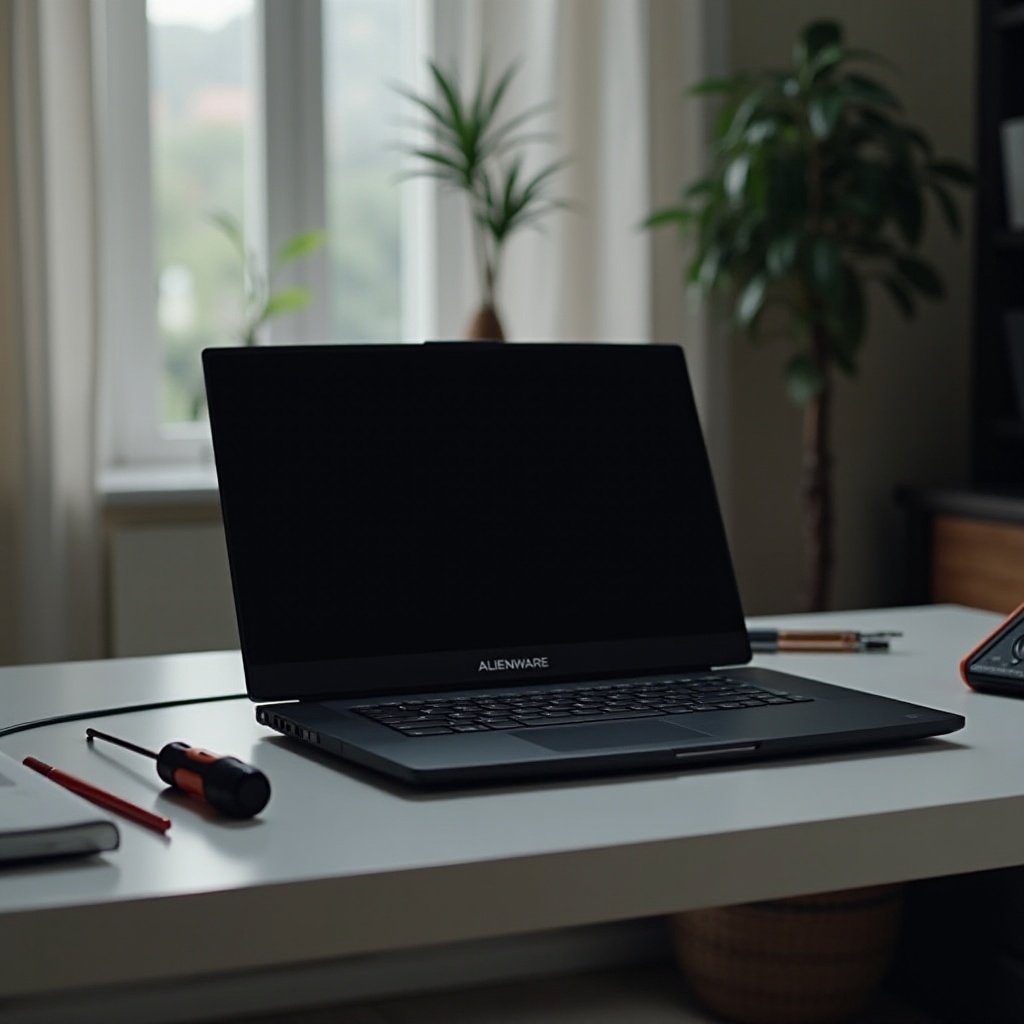 Cách sửa máy tính xách tay Alienware không bật lên được.