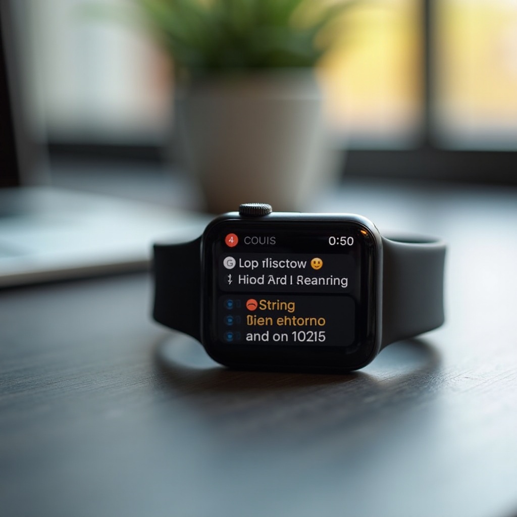 thông báo không hoạt động trên apple watch